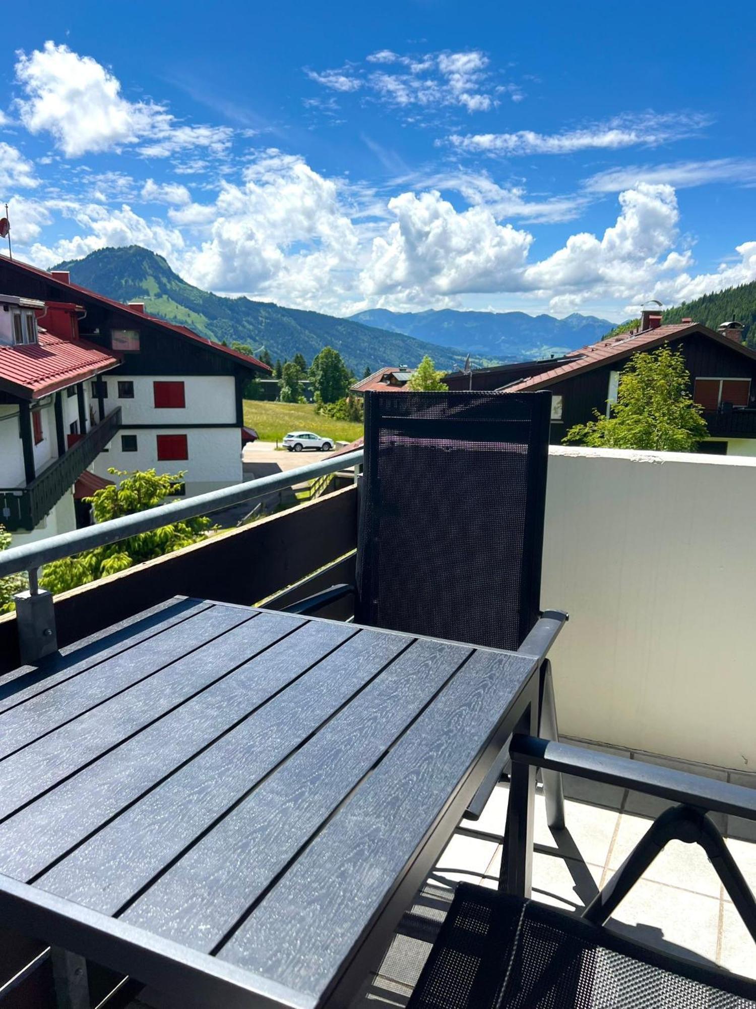 Apartamento Bergnest Iseler Mit Panoramablick Oberjoch Exterior foto