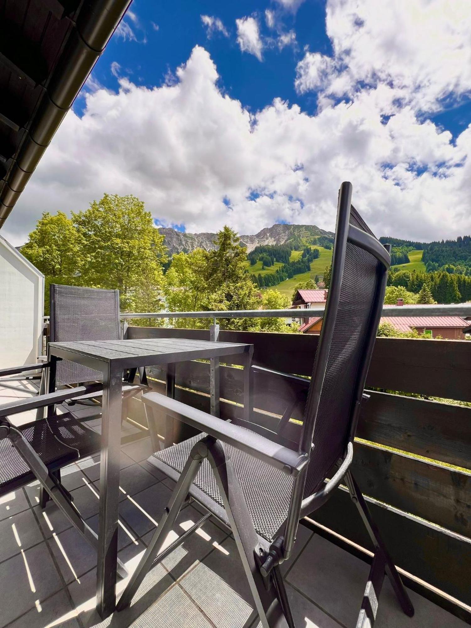 Apartamento Bergnest Iseler Mit Panoramablick Oberjoch Exterior foto